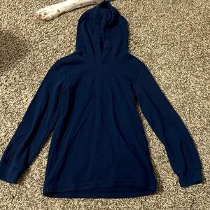 Carter’s Boys’ Navy Blue Waffle Hoodie T-Shirt